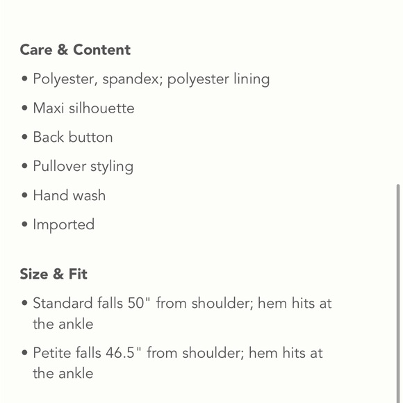 ✨ Anthropologie Fiona Maxi Dress Sz MP - Picture 11 of 11